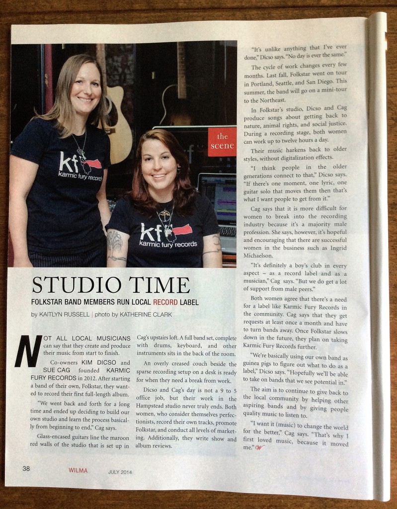 Wilma Magazine article about KFR